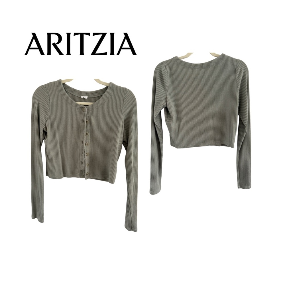 Aritzia Ribbed Cardigan
